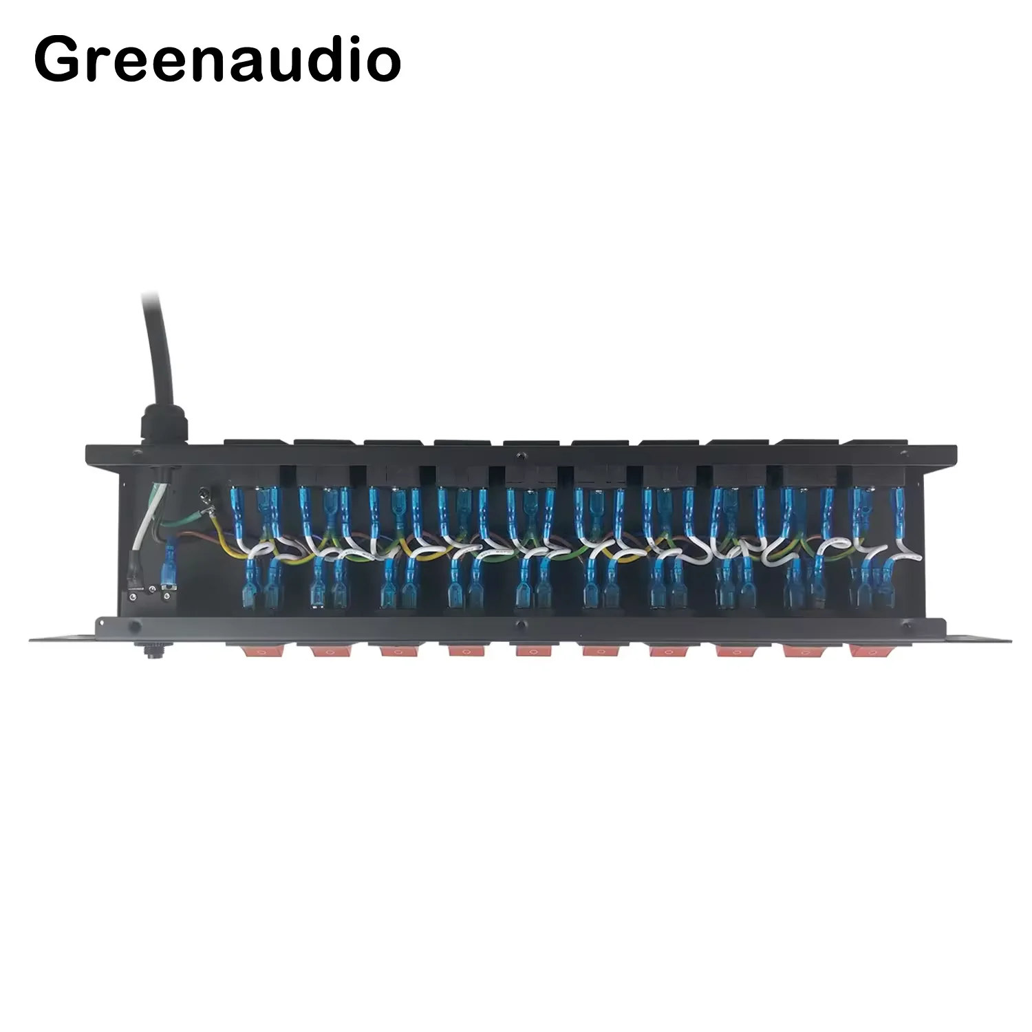 GAX-1016 Profissional 10 Canais Equipamento de Alta Potência Controlador de Fonte de Alimentação Independente Interruptor de Ar Sequenciador de Energia