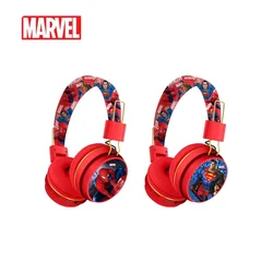 New Marvel Bluetooth Headphones Spider man Wireless Bluetooth Earbuds HIFI Surround Sound Headset with Mic Kids Anime Cartoon