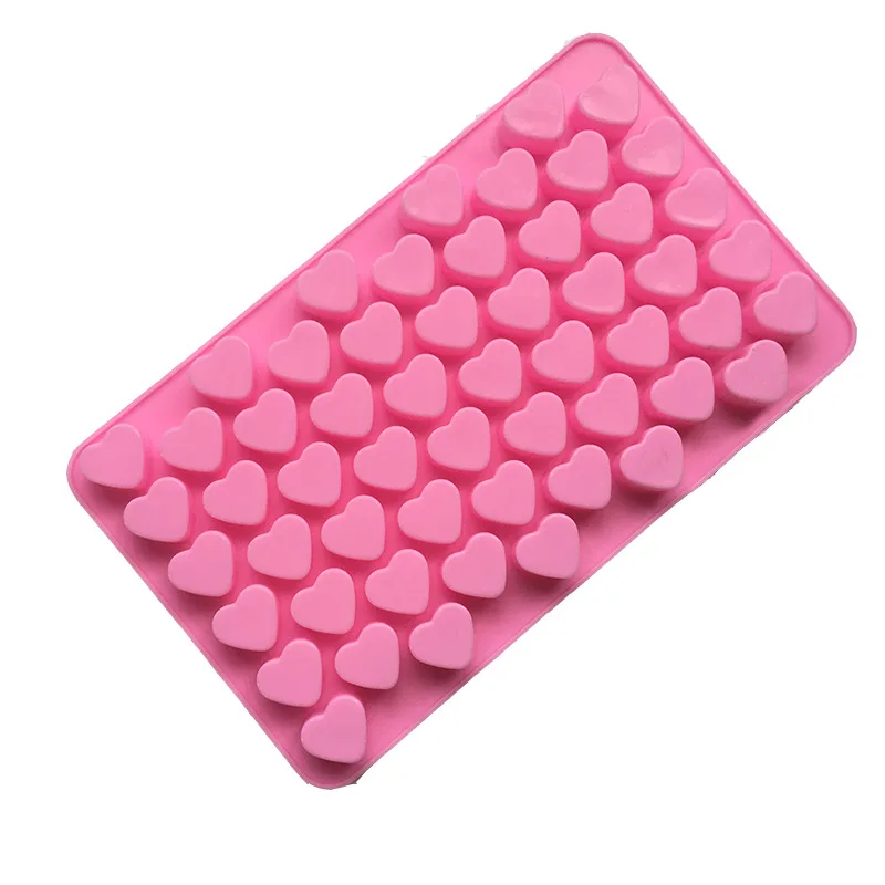 Mini Love Heart Candle Silicone Mold Valentine\'s Day DIY Aromatherapy Gypsum Creative Plaster Decoration Mould