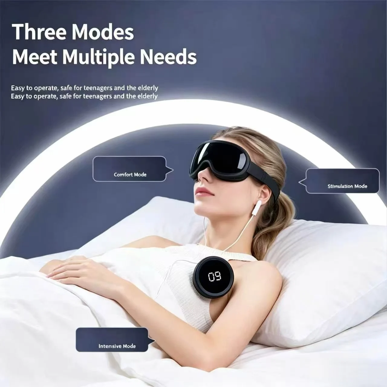 Vagus Nerve Simulator Physical Therapy Equipments Relaxation CES Device Sleep Aid Device Insomnia Instruments