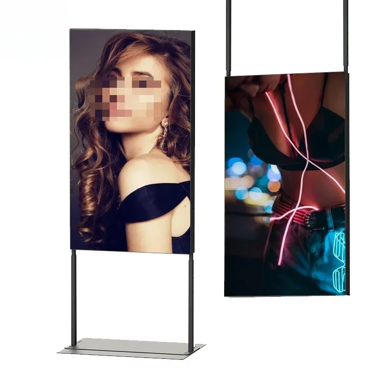High Quality Semi Outdoor Window Display Touch Screen 2000nits High Brightness LCD