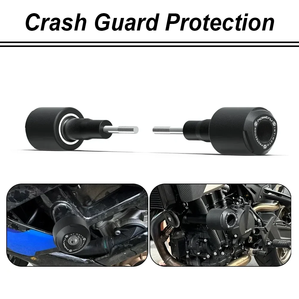 

Для Kawasaki Z1000 2010-2013 ползунки рамы мотоцикла защита от столкновений