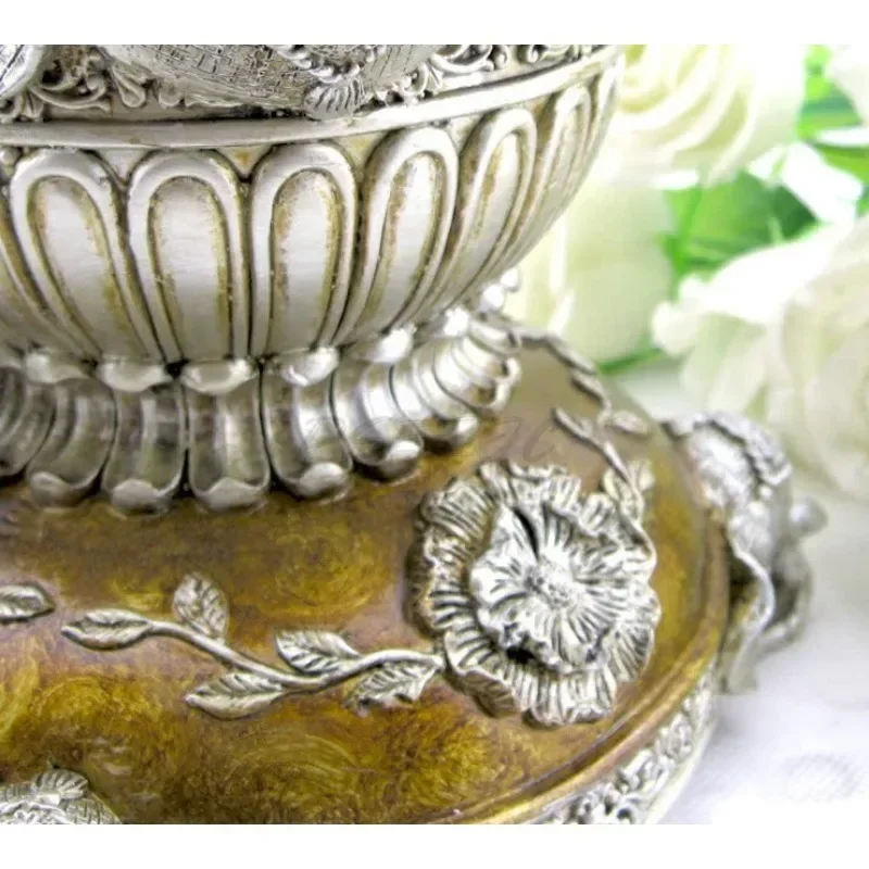 Retro Fashion European Style New Creativity High-end Caller ID Antique Telephone Landline Telephone Home Use