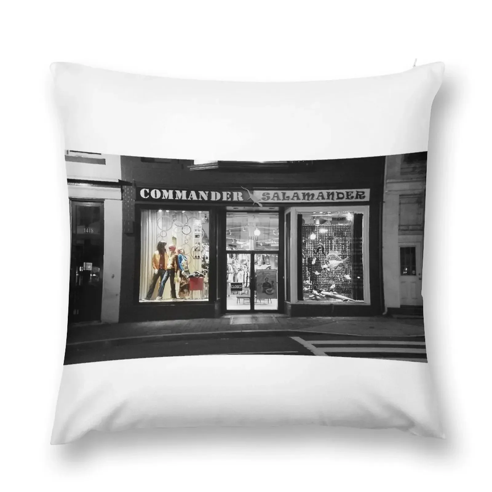 Will the real Commander Salamander please stand up Throw Pillow Pillow Cases Decorative Custom Cushion pillow