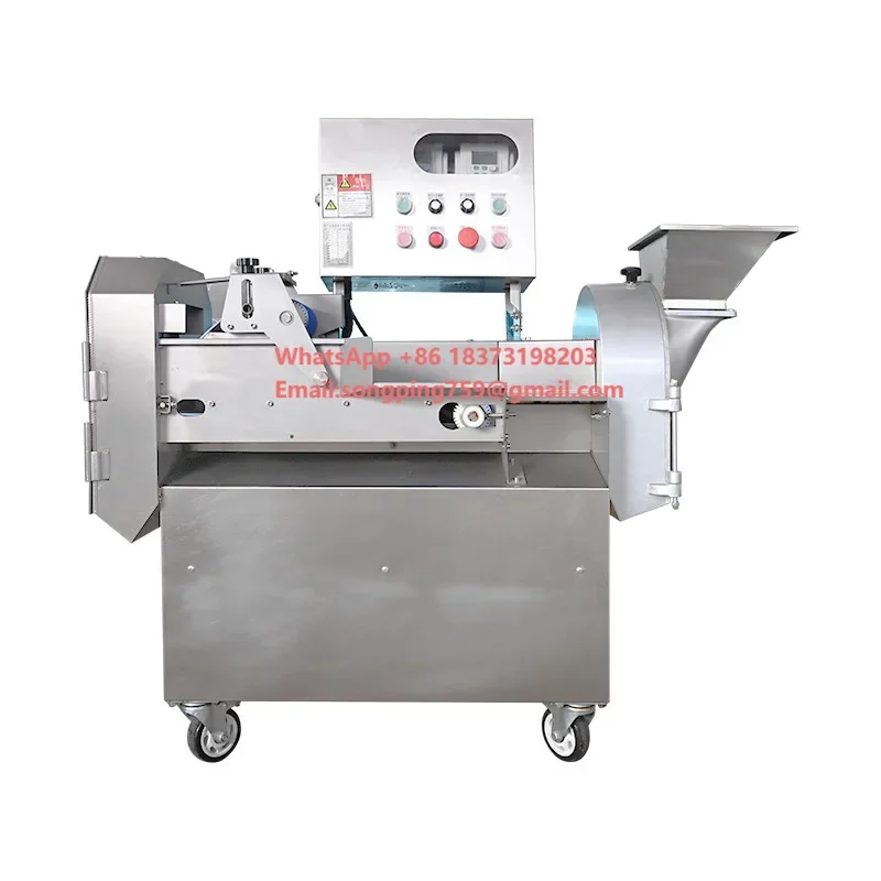 

Automatic Commercial Industrial Kitchen Carrot Cucumber Onion Vegetable Strip Cutting Slicer Chopper Cutter Machine