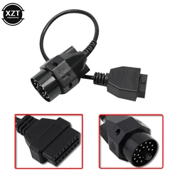 NEW 1Pc OBD OBD II Adapter for BMW 20 pin to OBD2 16 PIN Female Connector e36 e39 X5 Z3 for BMW 20pin Newest Free Shipping