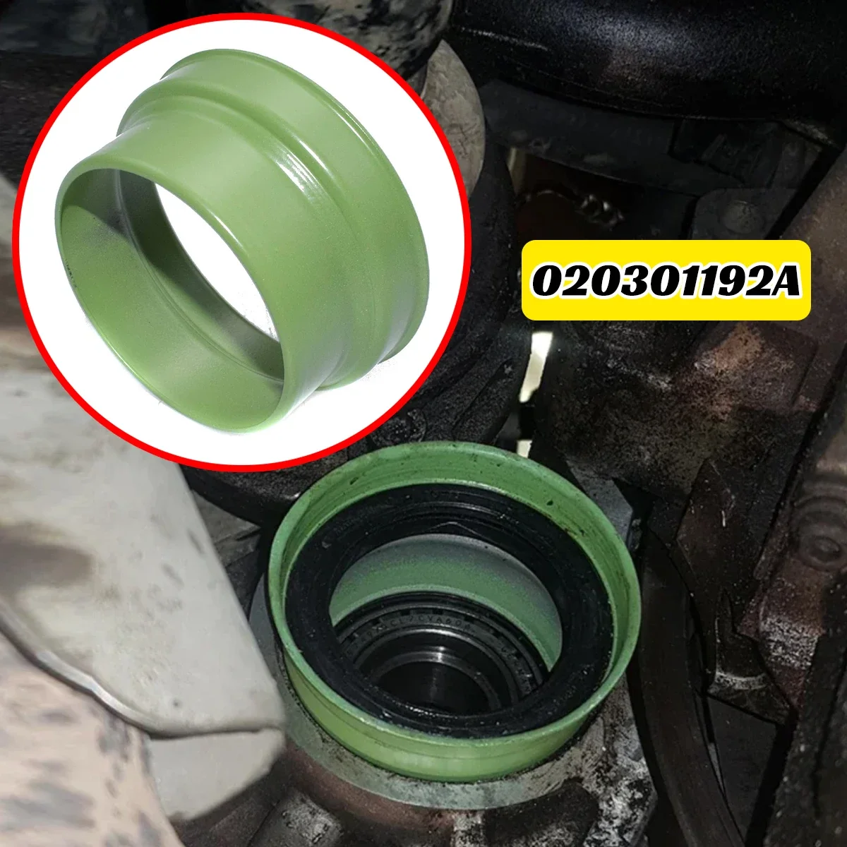 

5SP Manual Gearbox 020 Seal Housing Transmission Flange Sleeve for VW Caddy 9K Golf Jetta MK1 MK2 MK3 MK4 Crankshaft Control Kit