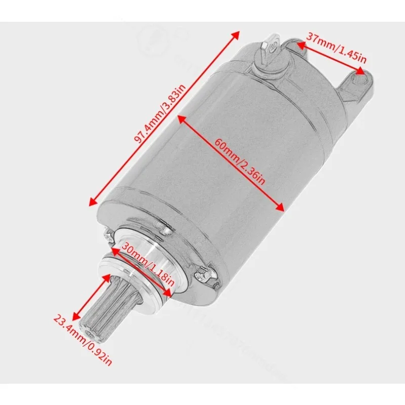 Starter Motor For TRIUMPH TIGER 800 2013-2015 T1311112 10 Teeth