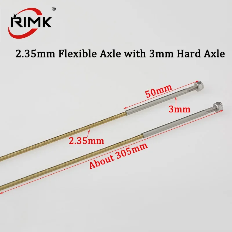 

RC Boat High Quality Left 2.35mm Flexible Shaft with 3mm Stainless steel Hard Shaft Flexible Axle For RC Boat