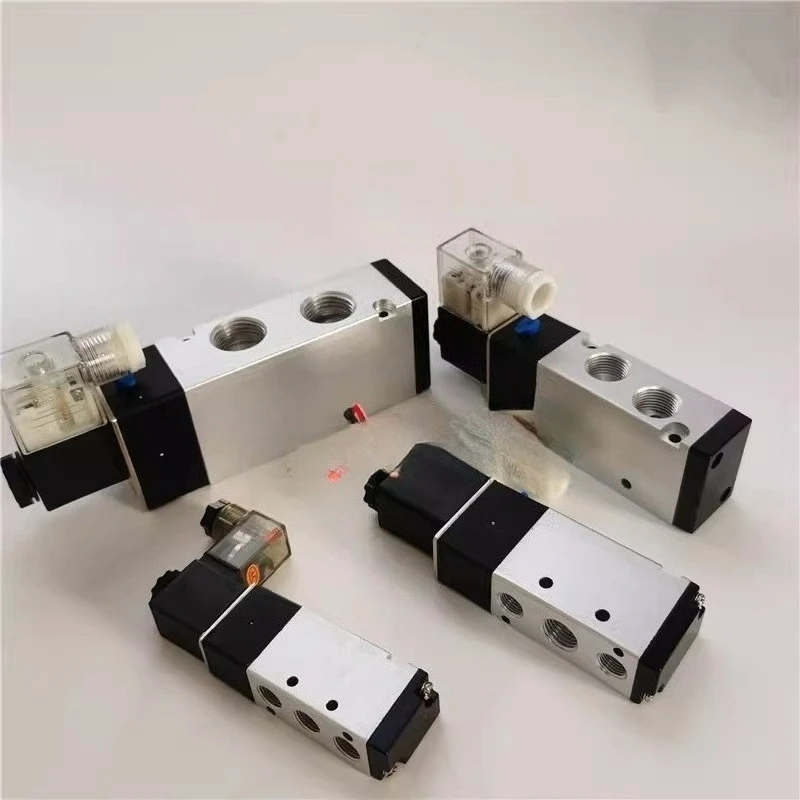 Solenoid valve 4V110-06 4V210-08 4V310-10 4V410-15 directional single electronic control