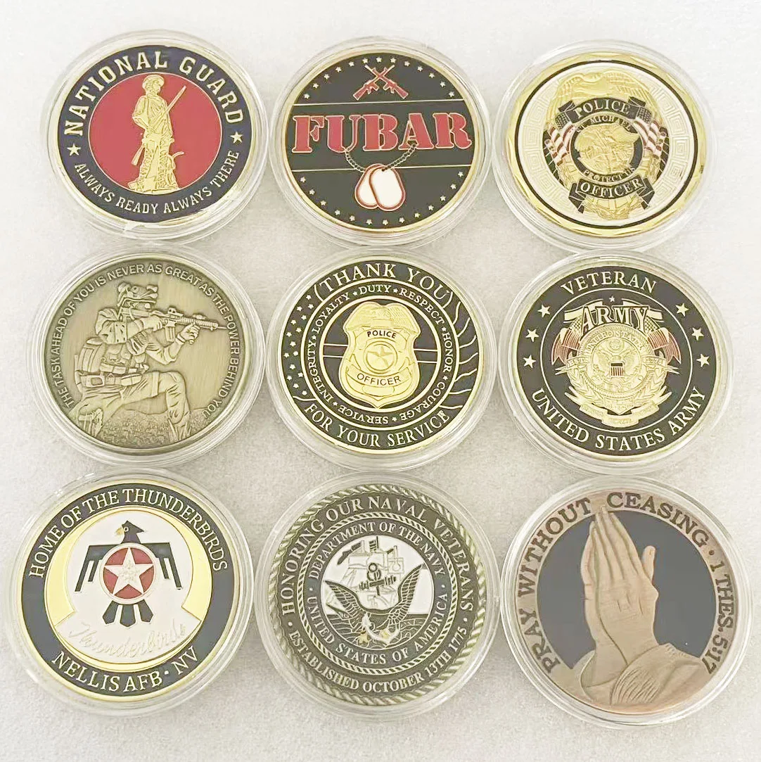 US Military Commemorative Coin Collection Coins