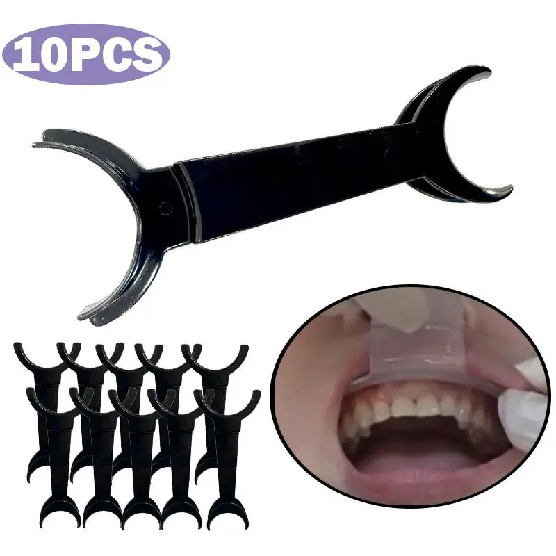 

10Pcs Dental Lip Double Head Retractor Intraoral Cheek Upper Lower Lip Retractor Dental Mouths Openers Orthodontic Dentist Tools