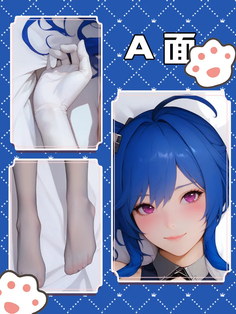 Juste de coussin Anime Otaku, Azur Lane USS St. Dakimakura Hing Body, taie d'oreiller Cosplay, cadeaux de Noël, nouveau, 2025