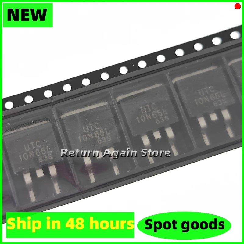 

10 шт./лот UTC10N65L 10N65L 10N65 10A650V TO-263