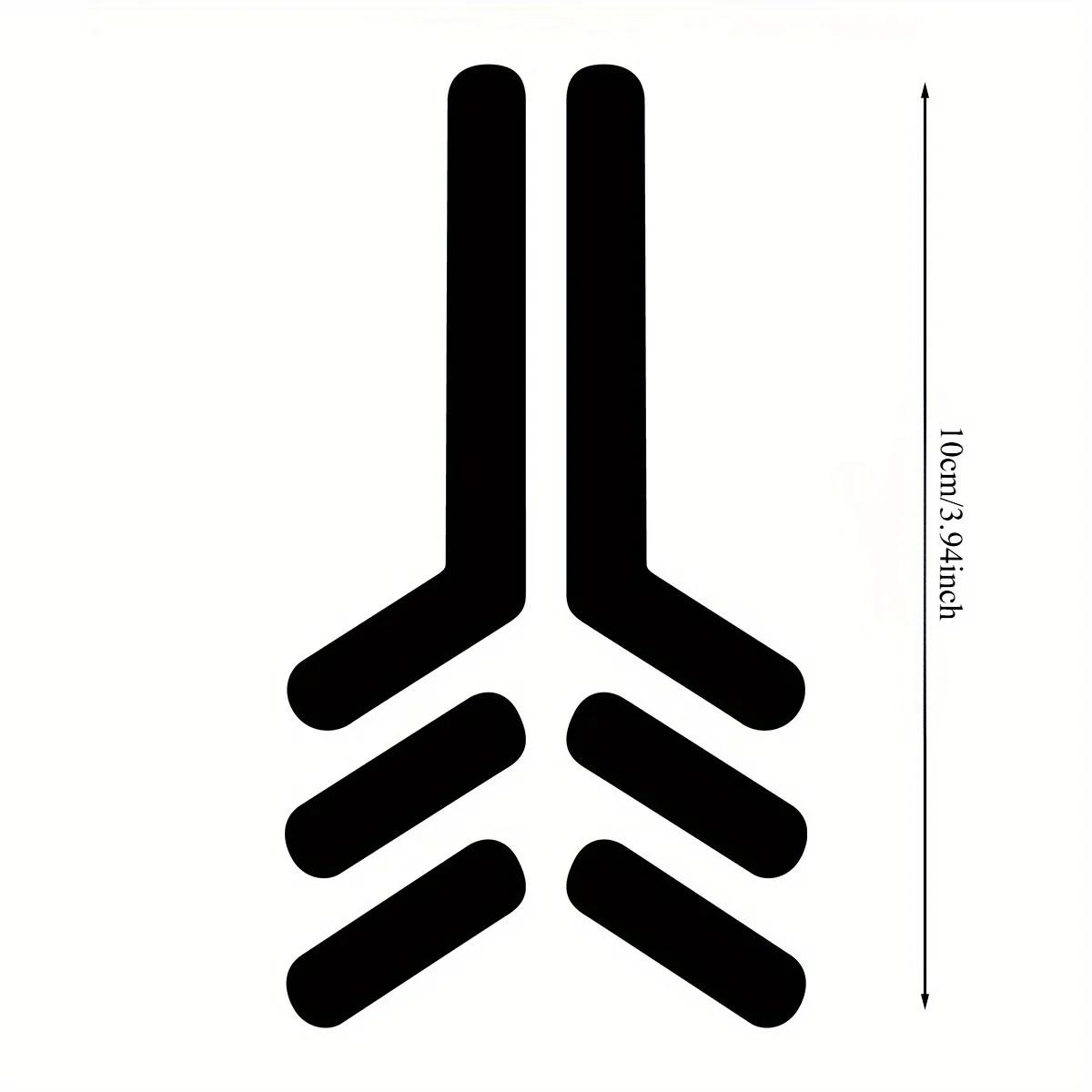 1PC Geometric Arrow Waterproof Stickers Multi-color Vinyl Decals for Car Motorcycle Helmet Decor