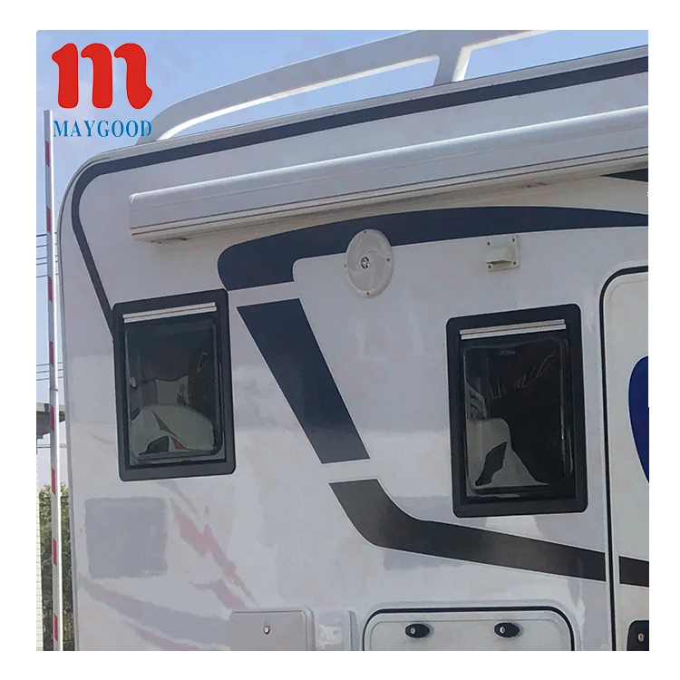300x500mm Small Size Rv Window Narrow Caravan Window Camper Van Push Out Window For Trailer Travel