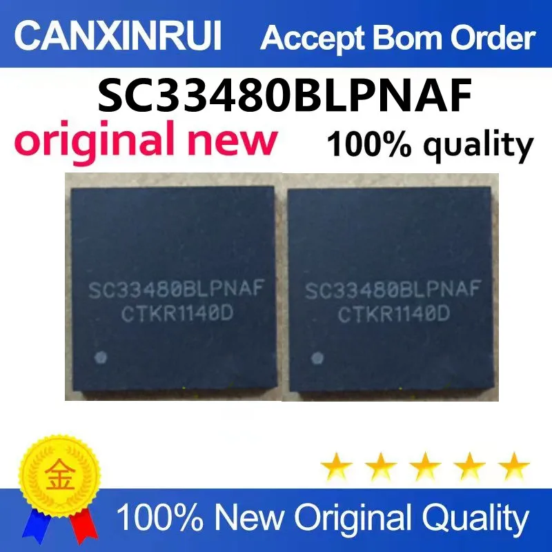 (5-100piezas)SC33480BLPNAF QFN Authentic Exclusive New Automotive Computer Board Chip Sale