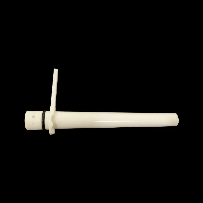 High Quality Feed Tube For Ice Cream Maker White Color Plastic Ice Cream Machine Feed Tube Ice Cream Maker Parts For Oceanpower