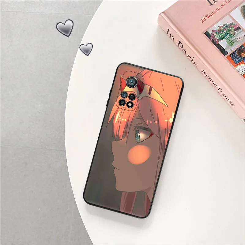 Ultra Thin Darling in the FranXX Anime Black Phone Case for Redmi Note13 4G 12s 12c 13c Xiaomi 13 12 Lite 12x 12t Pro Cover