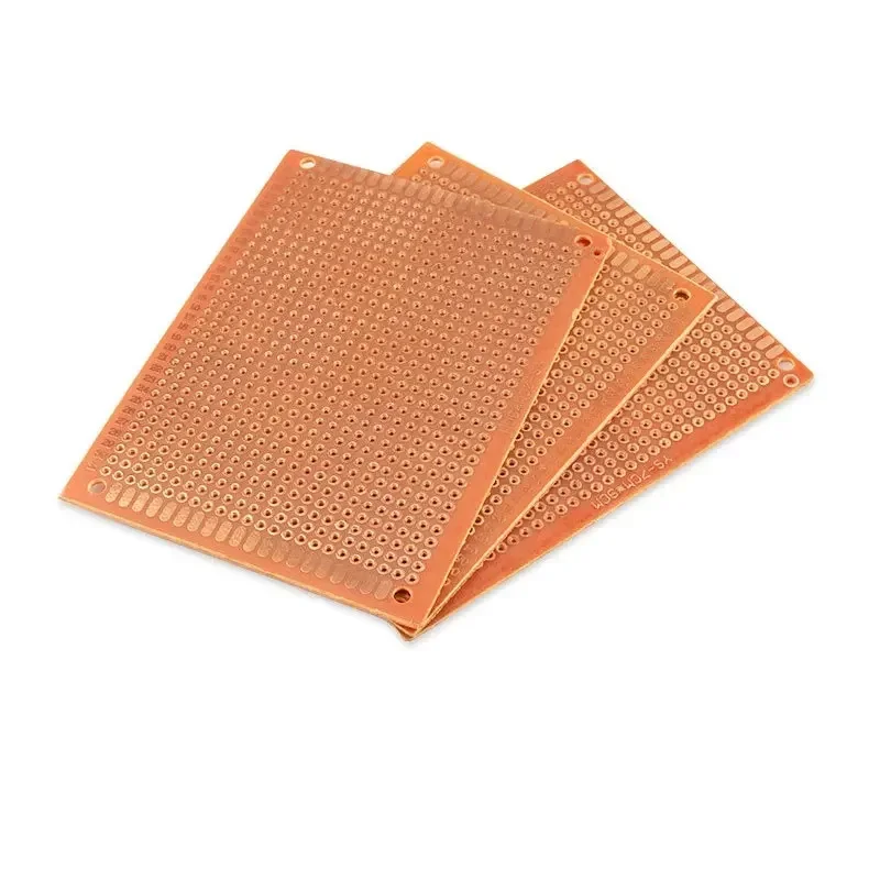 1 PC  Single Sided Prototype PCB 10*15cm Universal Board Experimental 10x15cm Bakelite Copper Plate Circuirt Board Yellow