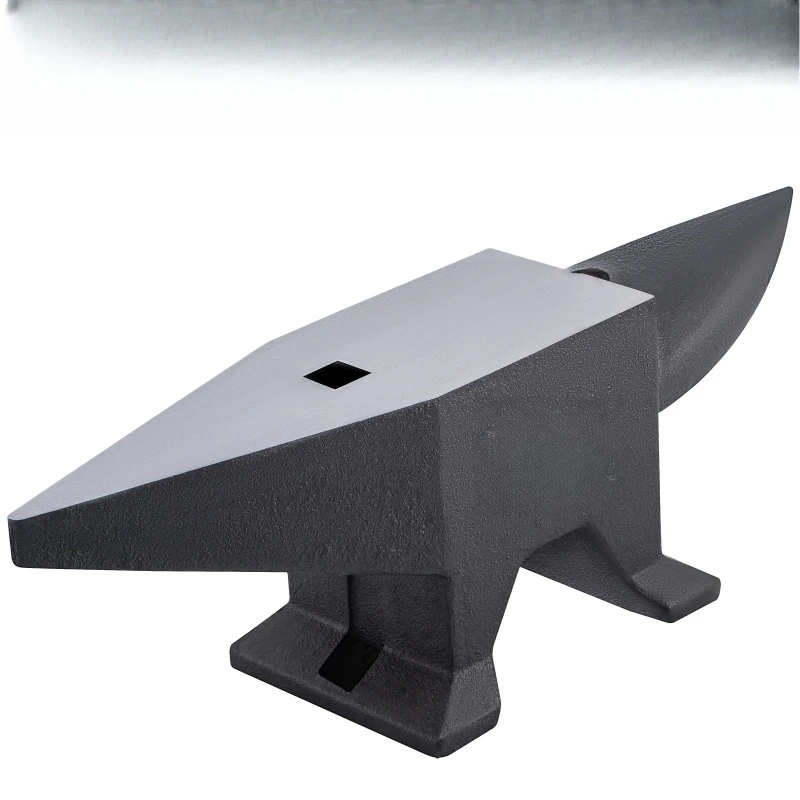 10-60Kg Steel Single Round Horn Anvil Steel Block Blacksmith Bench