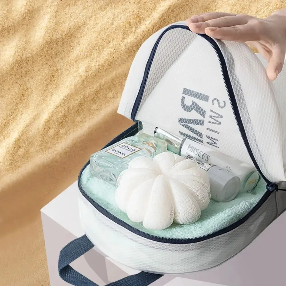 

Dry Wet Separation Swimming Gym Dry Bag Handbag Pack Large Capacity Pool Waterproof Storage Bag Portable Transparent