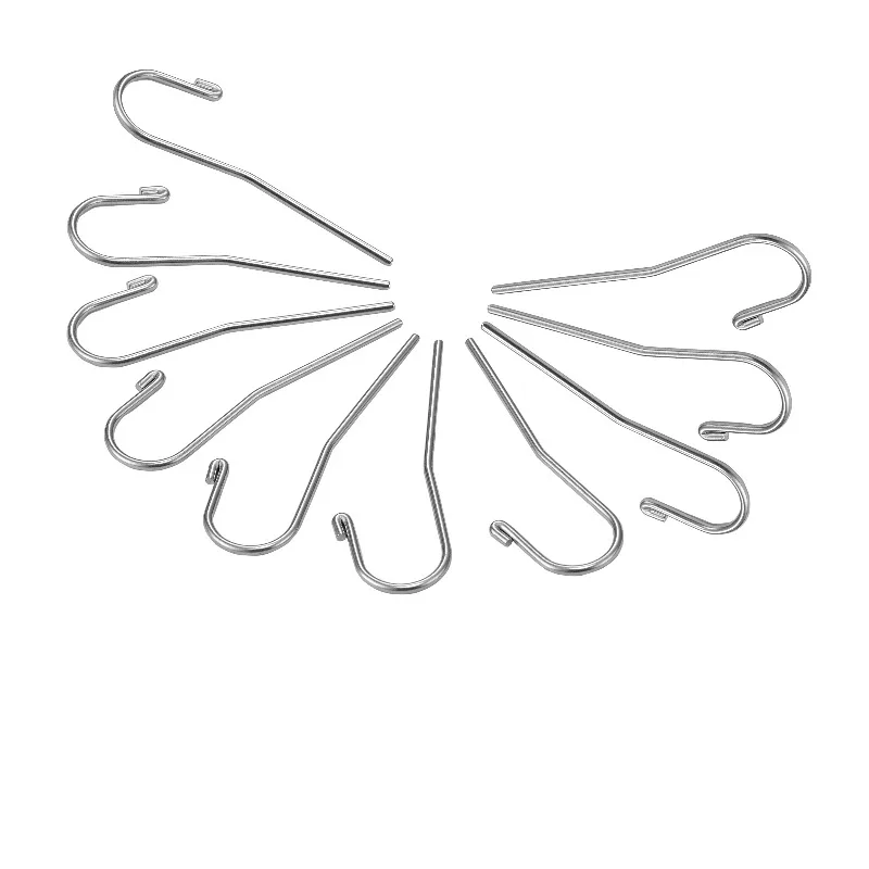 10pcs Autoclavable Stainless Steel Lip Hook for Lab Apex Locator  Precise Measurements and Accurate Root Canal Locating Tool