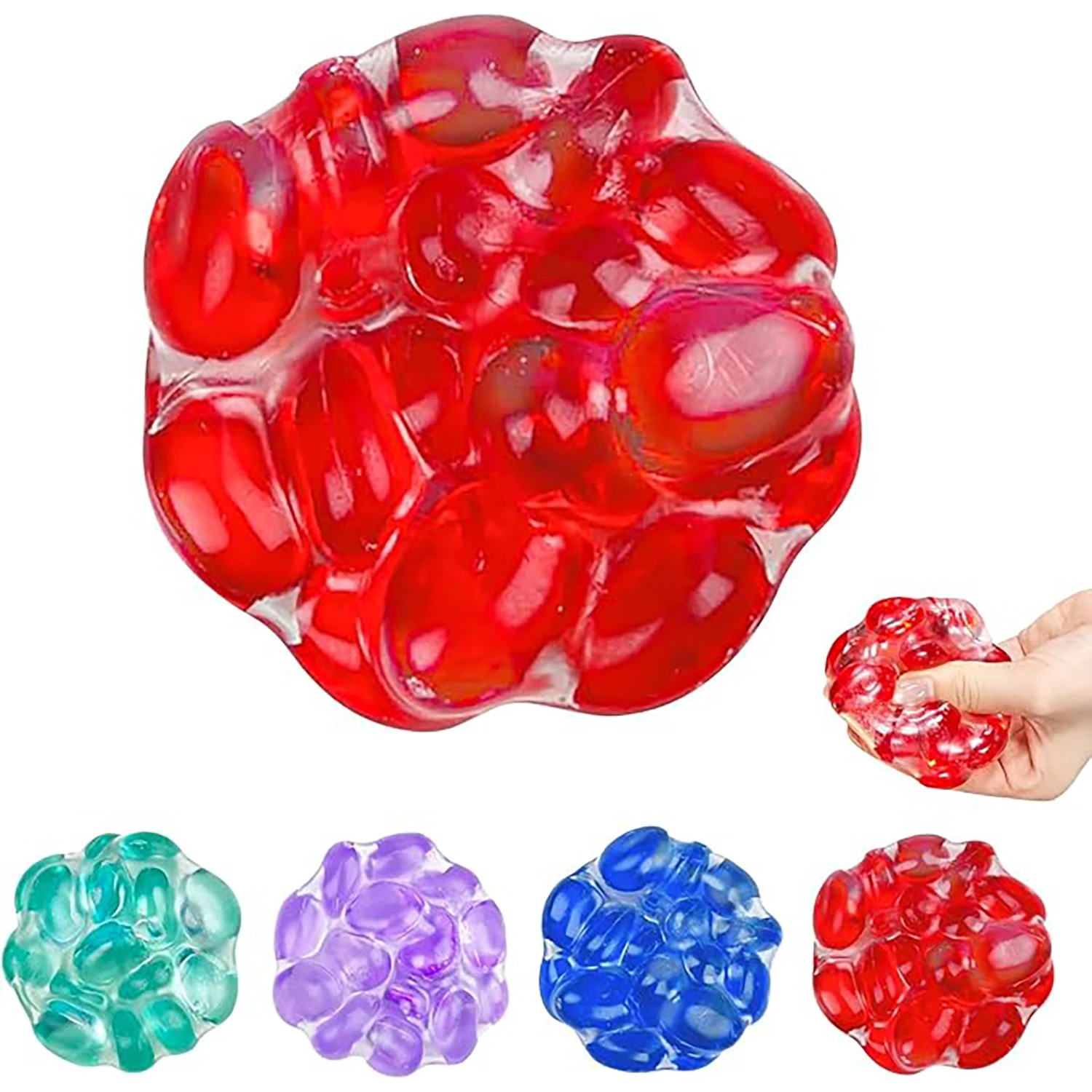 

Handmade ball, noisy ball, pinching creative disc string, decompression toy, portable finger pressure relief tool