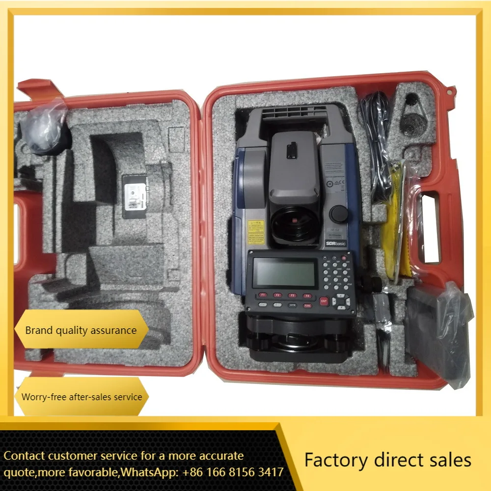 Advanced IM52 Total Station Survey Instrument With Reflectless Optics New Model For Precision Measurements