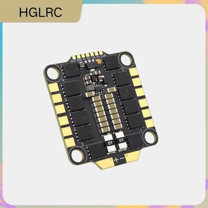 

HGLRC 60A 6S V1 ESC BLHeli S 32bit 3-6S Electronic Speed Controller for FPV Racing Freestyle Drone RC Quadcopter