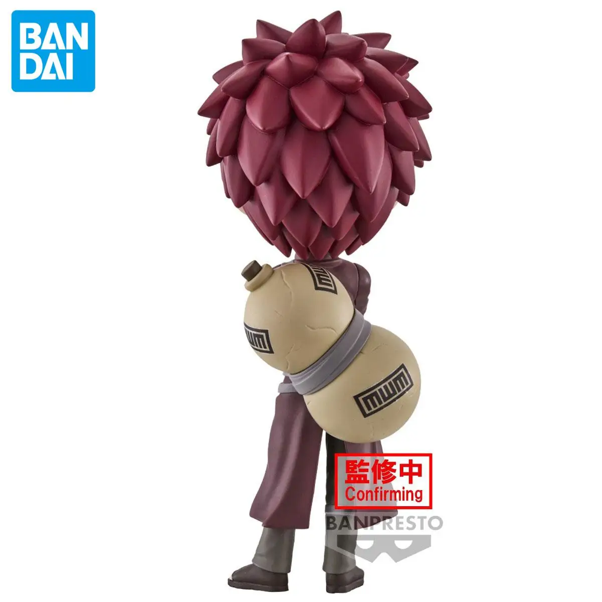 Figuras de anime originais oficiais genuínas banpresto q posket naruto gaara anime genuíno colecionável caixa modelo decoração