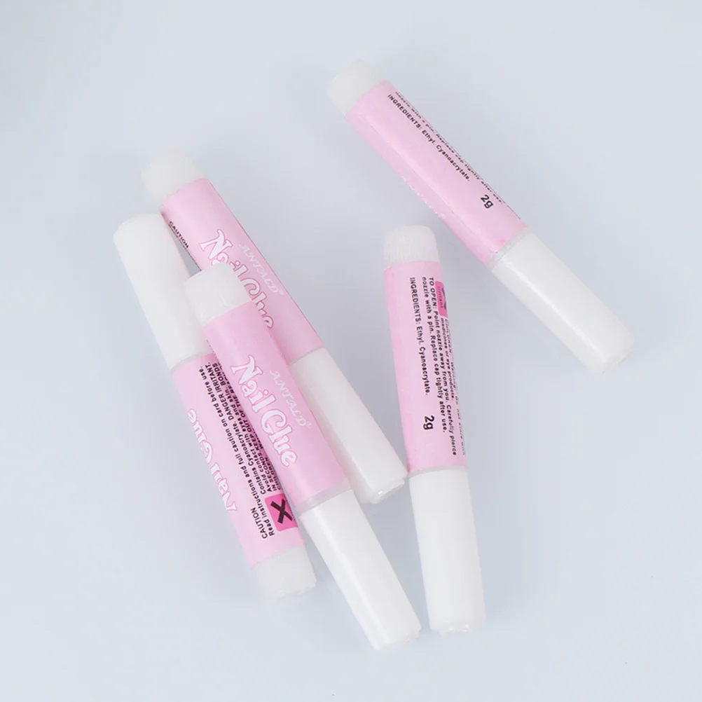 กาวติดเล็บ 50 ชิ้น 2 กรัม ยึดติดแน่น สำหรับตกแต่งเล็บ ติดเพชร ติดเล็บปลอม พกพาสะดวก