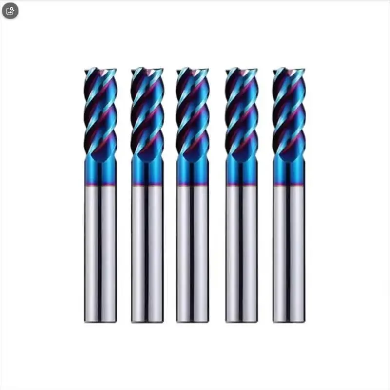 Fräsen Cutter Legierung Beschichtung Wolfram Stahl Werkzeug Cnc Bearbeitungs Hrc70 Schaftfräser Azzkor Top Fräsen Cutter Kit Fräsen Maschine Werkzeuge