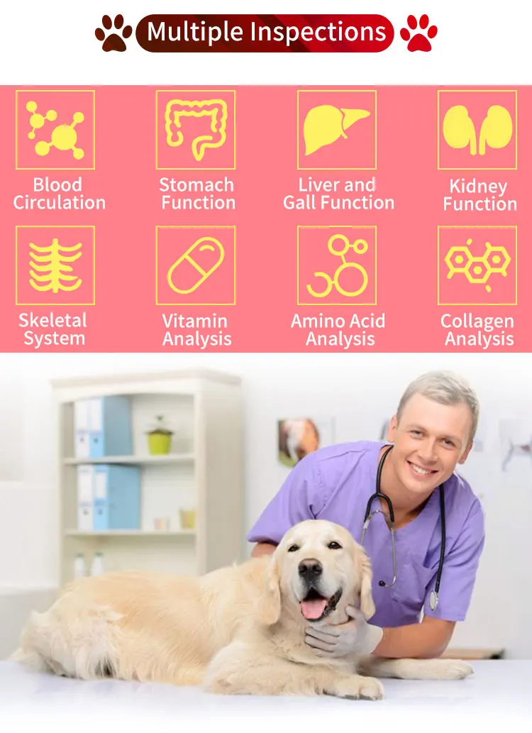 Квантово-резонансный магнитный анализатор для собак, кошек, домашних животных, сканер для домашних животных, тестер для здоровья и ухода за телом