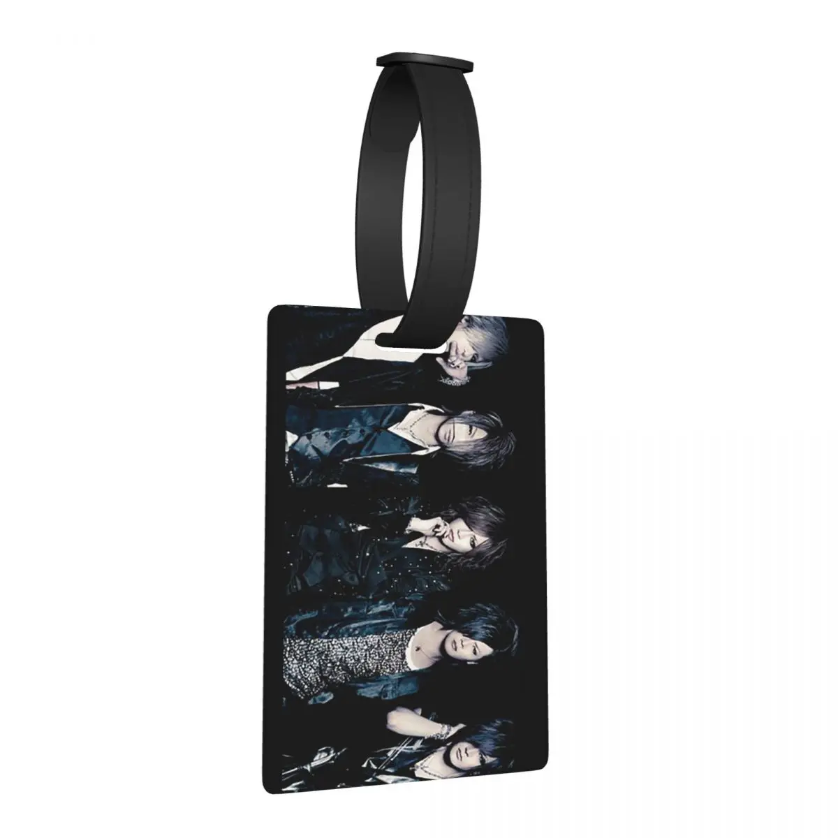 

Japan Rock The Gazette Band Luggage Tags Suitcase Accessories Travel Cute Baggage Boarding Tag Label Holder ID Name Address