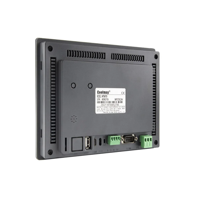 Imagem -02 - Painel de Toque Coolmay-hmi com Porta Ethernet Tft True Color 1024*600 Pixels Tk8070hd 7