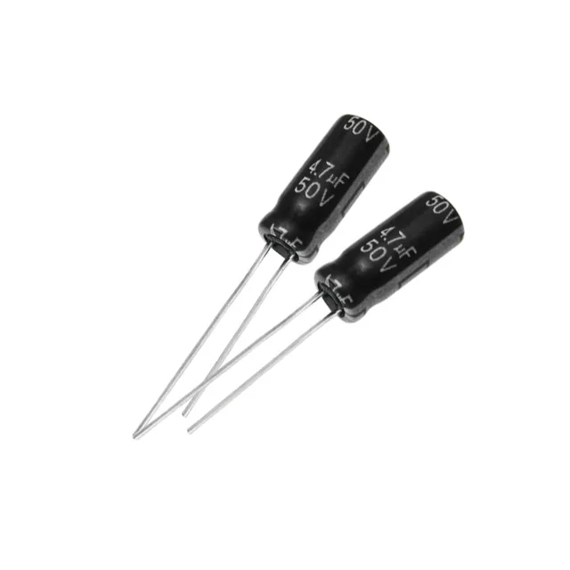 1000pcs/lot electrolytic capacitor 4.7uf 50V 5x11mm Aluminum electrolytic capacitor new best quality