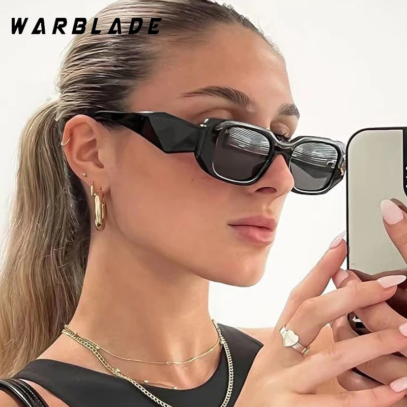 

Square Sunglasses For Woman Men Fashion Trendy Brand Design Personality Irregular Travel Sun Glasses Female Oculos De Sol UV400
