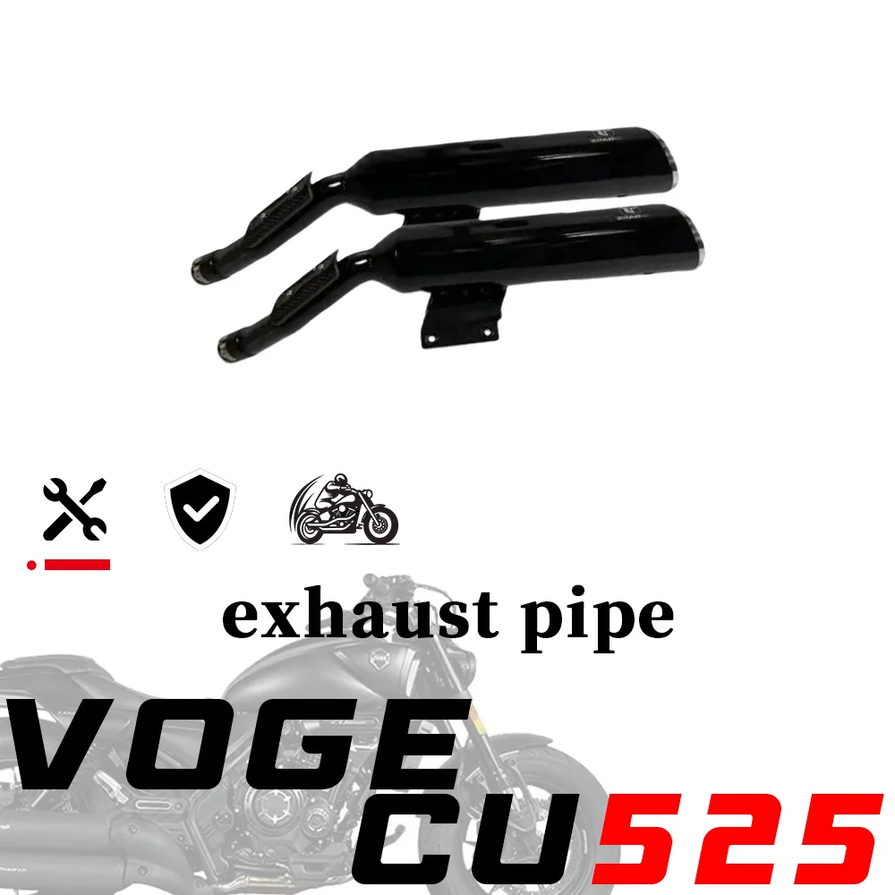 FIT FOR VOGE 525CU CU 525 cu525 525 cu  Thickened exhaust muffler pipe for cu 525 CU 525