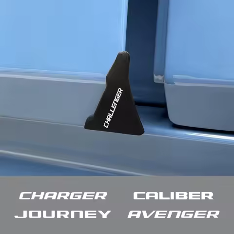 2Pcs Car Door Corner Anti-scratch protective Cover Auto Accessories For Dodge Charger Caliber Challenger Journey Avenger Caravan