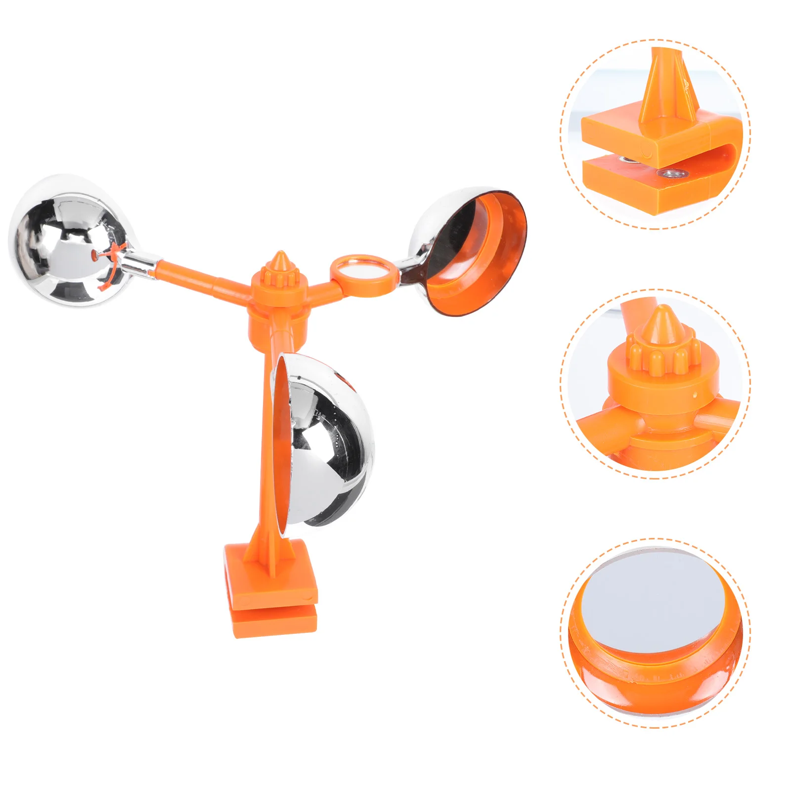 

1pc Power Bird Repeller Rotating Reflector Outdoor Pest Control Strong Wind Resistant 360 Degree No 2-3 Wind Level