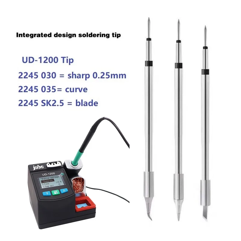 MasterXu JABE UD 1200 Tips UD-1200 Soldering Station Tip Sharp Curve Blade for Jump Wire Home Button Repair Face ID Flex Repair