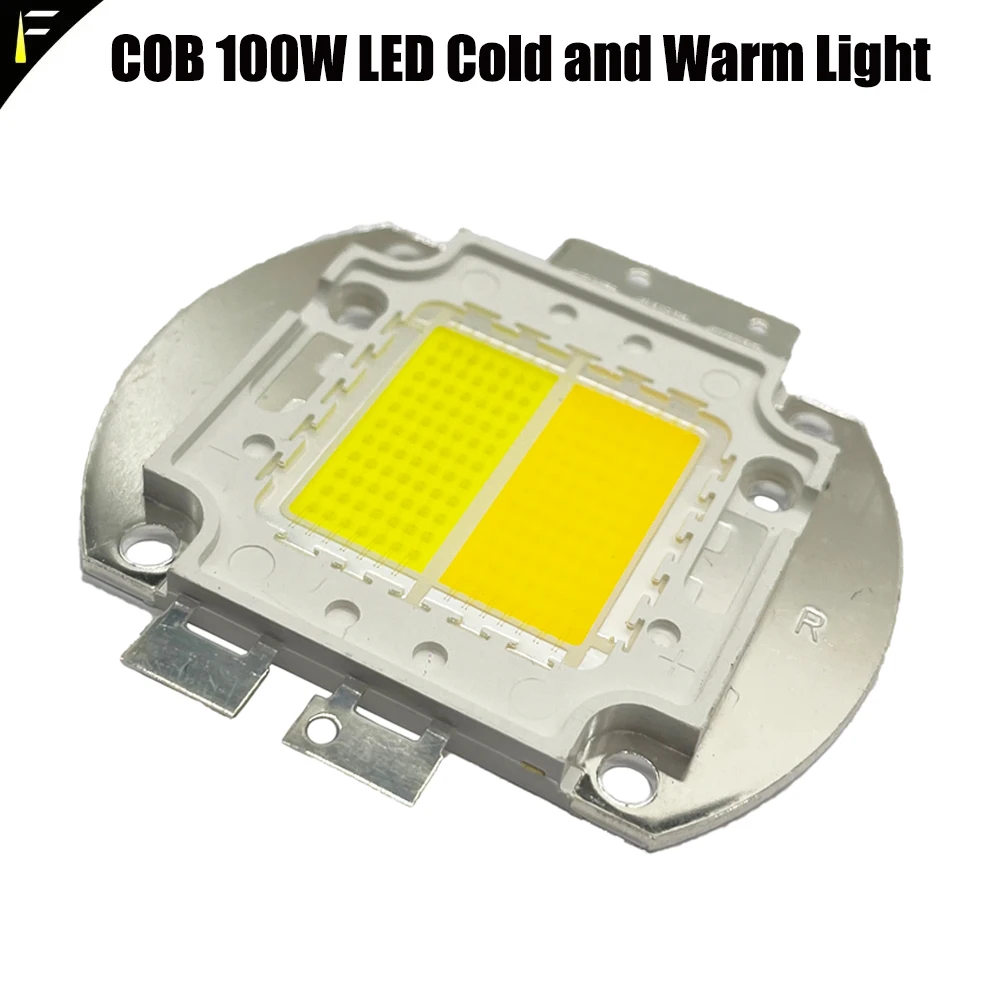 Parts for Concert Club Pub Stage Audience Fill Light 100W COB LED with Warm and Code (WW+CW) Color