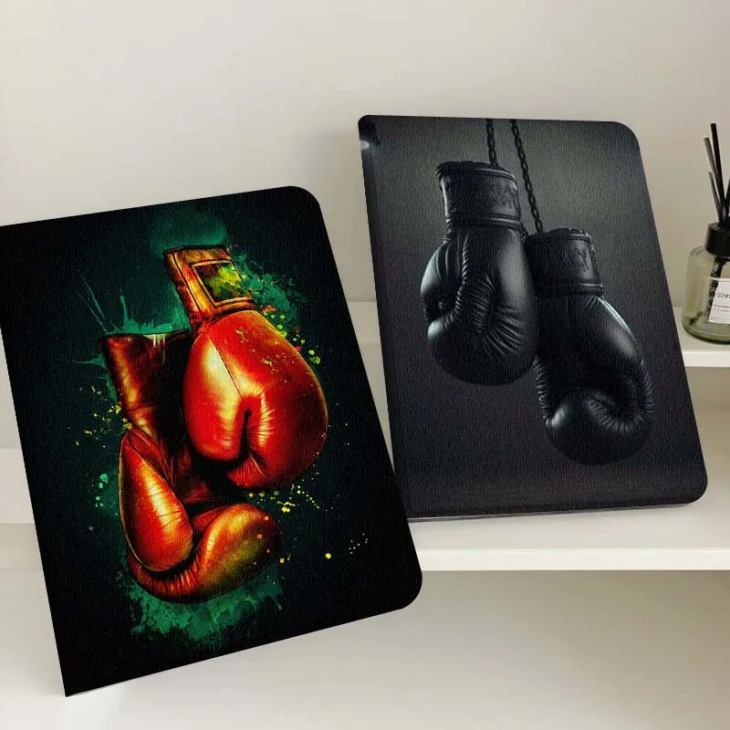 

Boxing Glove Popular Art Cool Gift For Apple iPad Pro Air 13 2 7th 6th 2025 M2 M3 M4 M512.9 13 inch Foldable Tablet Case