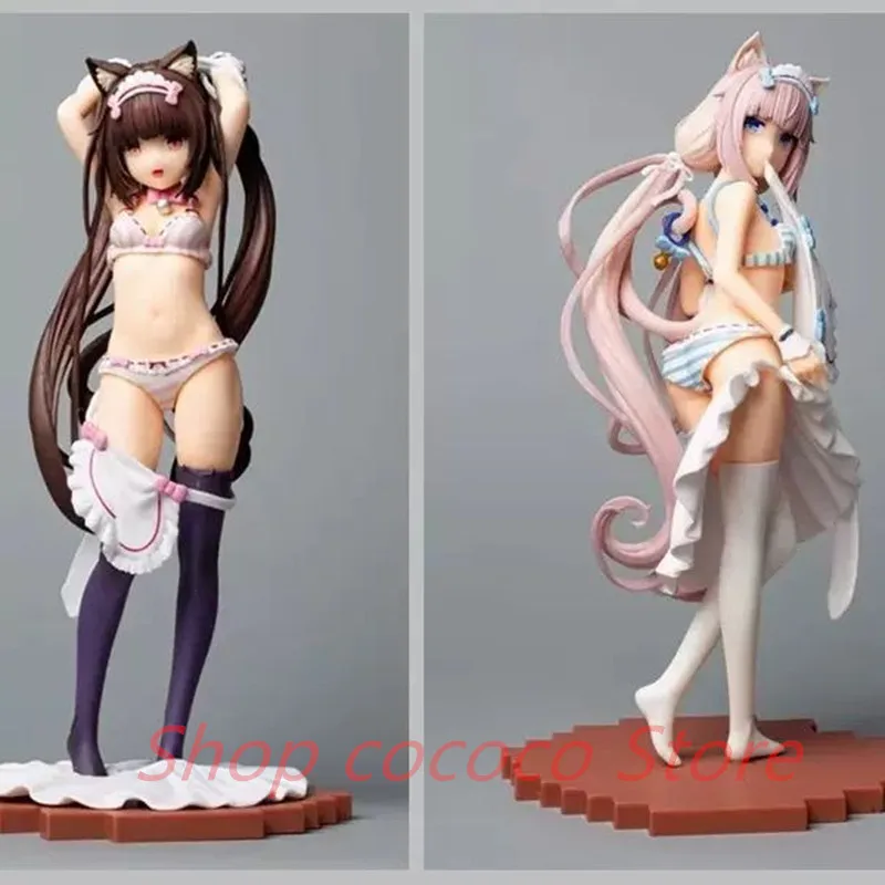 

Экшн-фигурка Nekopara Vanilla Chocola, 1/7 Кокосовая корица, оригинальная аниме-фигурка из ПВХ, Коллекционная модель, кукла, игрушка
