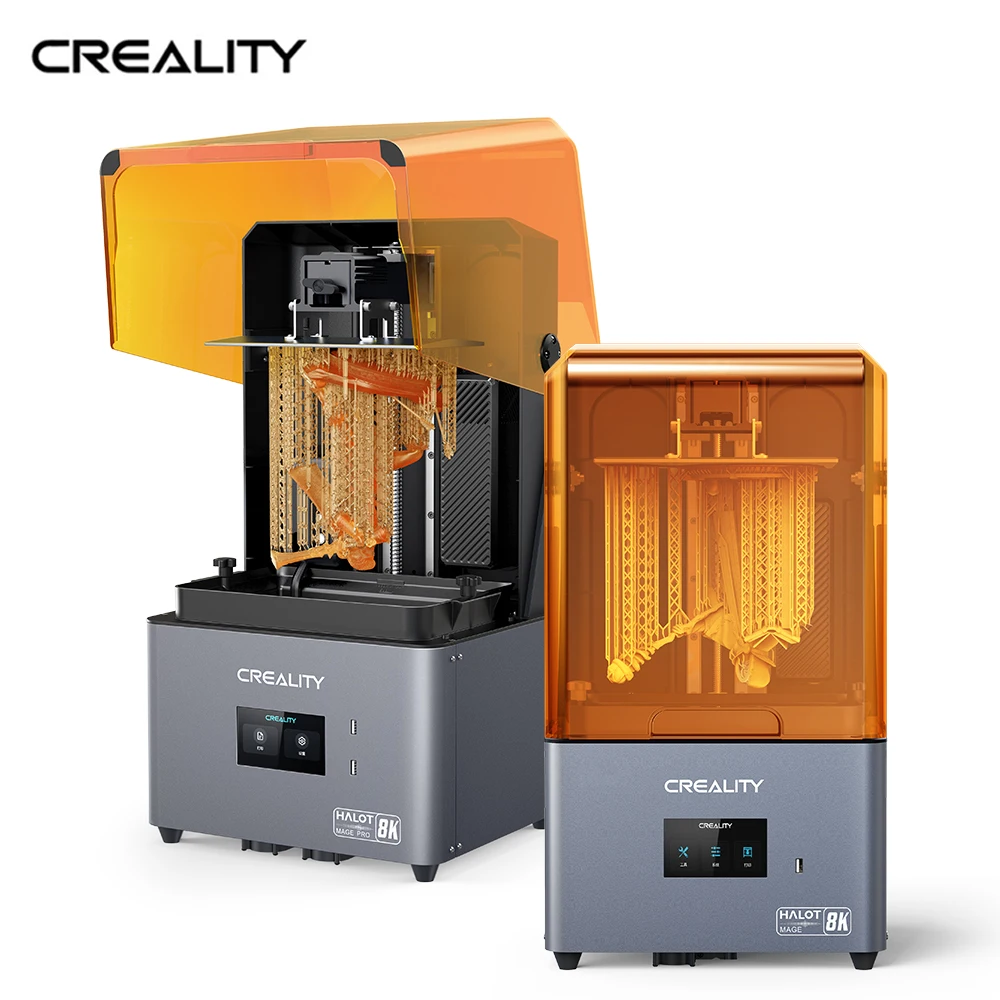 

CREALITY HALOT-MAGE/HALOT MAGE PRO Resin 3D Printer Speed 8K 10.3” LCD Screen High Precision 4.3"Touchscreen Z-axis Dual Rails