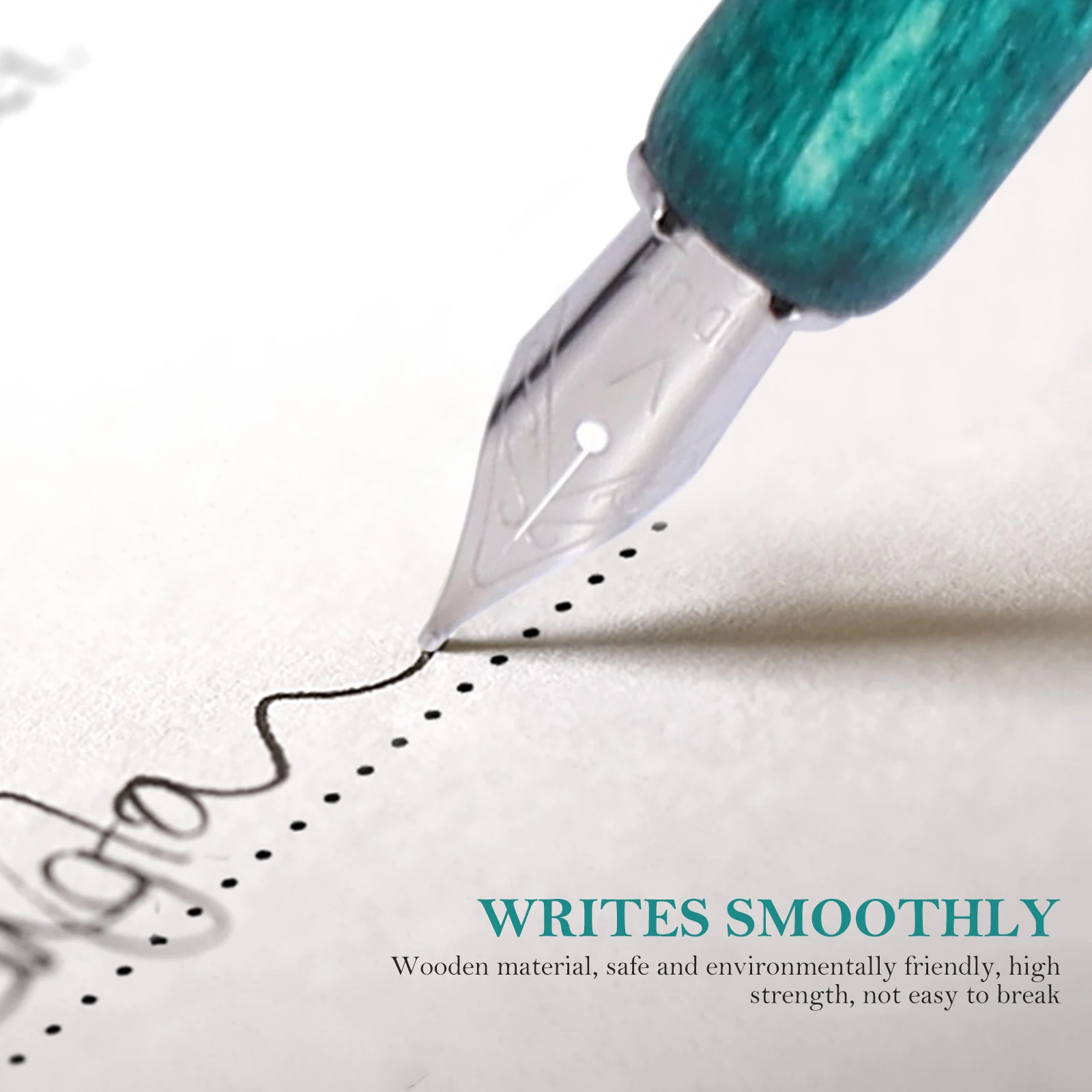 ชุดปากกาจุ่มหมึก 1 ชุด ด้ามไม้ ลายเส้นเรียบลื่น ปากกาสำหรับเขียนลายมือ ศิลปะ การเขียน การวาดภาพ ของขวัญ ปากกาสำหรับเขียนลายมือ