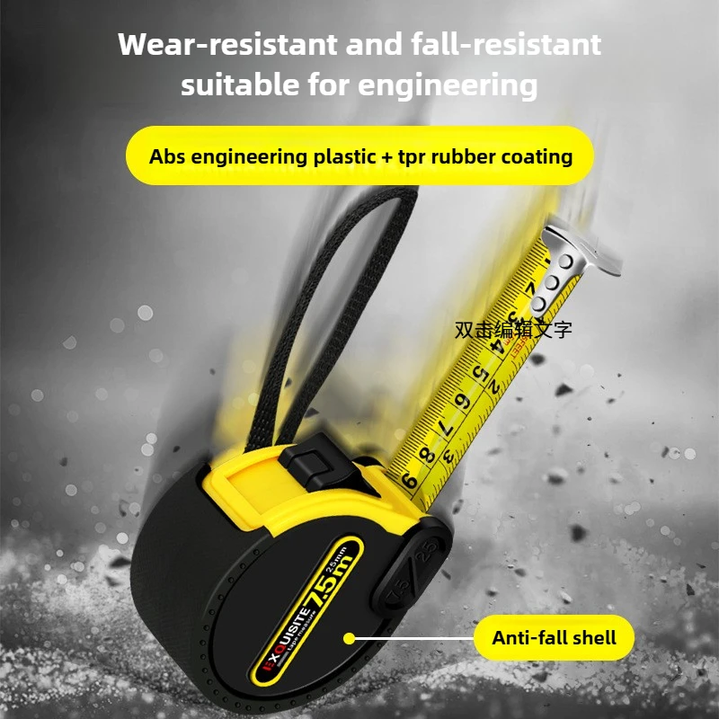 

Metric Steel Tape Measure 5M/7.5M/10M - Distance Measuring Tool Metal Ruler Meter Length Home Improvement Measuring Tape
