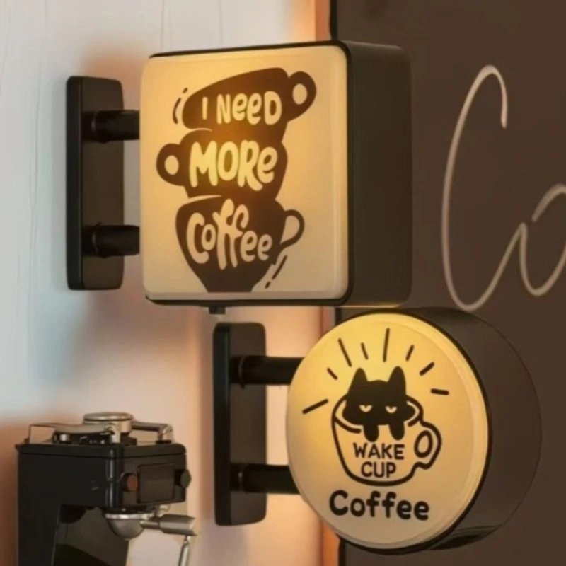 Mini Lightbox Fridge Magnet Coffee Japanese Creative Tourism Souvenir Magnetic Luminou Light Creative Tourism Souvenir Home Gift