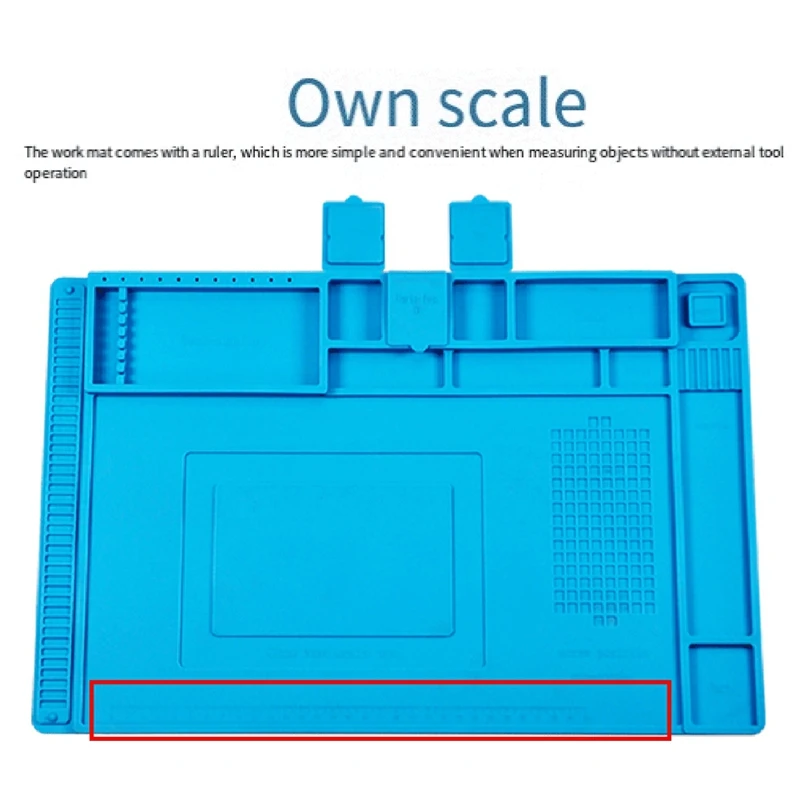 Mat Silicone Soldering Station Phone Large Repair Computer Workbench Maintenance Anti Mobile Static Welding Resistant